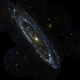 La galaxia de Andrómeda (Imagen: NASA).